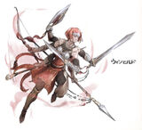 Concept art of Winnehild.