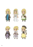 Concept art of Ophilia from the English translation of The Art of Octopath Traveler - 2016-2020.