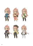 Concept art of H'aanit from the English translation of The Art of Octopath Traveler - 2016-2020.