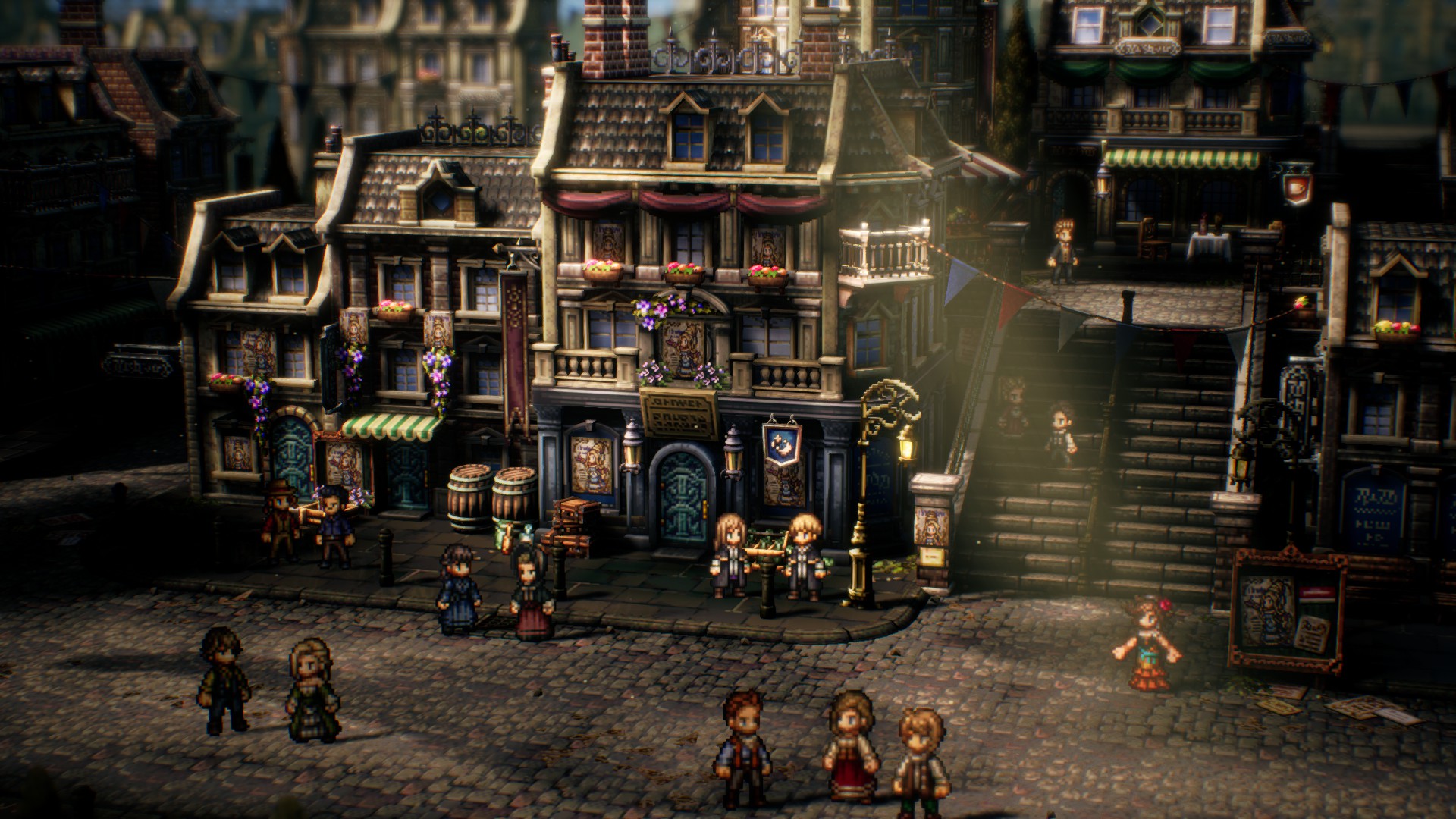 Octopath Traveler II builds a bigger, bolder world in its stunning HD-2D  style - Unreal Engine