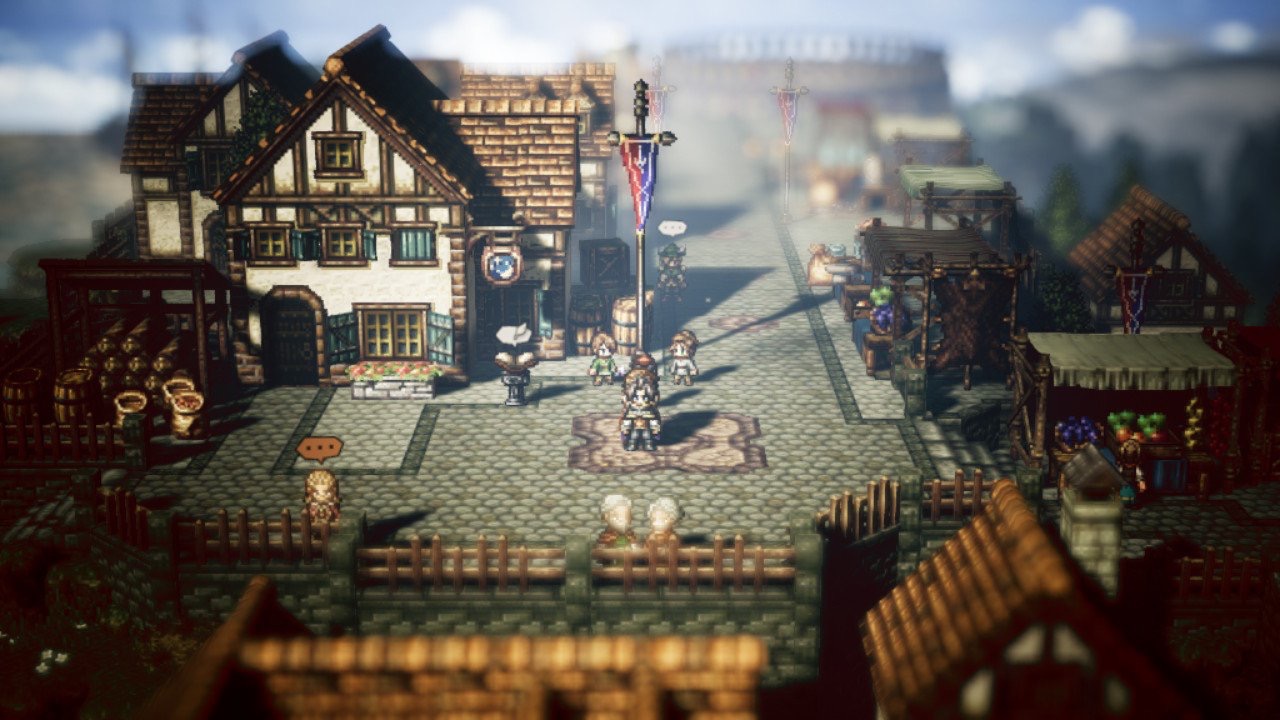 Octopath Traveler: CotC - Atlasdam NPC lv100 