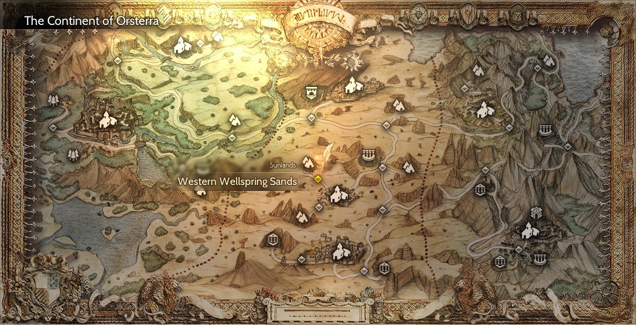 Southern Timberain Trail mystery : r/octopathtraveler