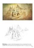 Ending art of Ophilia from the English translation of The Art of Octopath Traveler - 2016-2020.