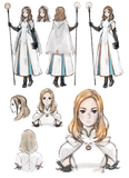 Concept art of Ophilia.