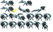 Dreadwolf's boss sprite sheet