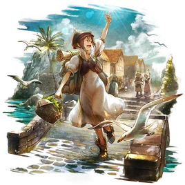 CotC Tressa Artwork