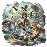 Inventor Ochette in Octopath Traveler: Champions of the Continent