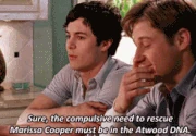  jokes with  about the Atwood need to always come to 's rescue