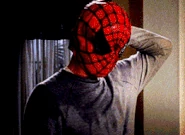 Seth and his Spiderman mask
