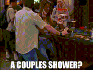 Marissa learns of the "couples shower"
