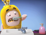 Blanqueando los dientes amarillos