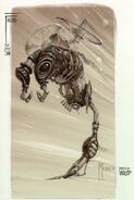 Early design for a Meetle called a "Meetle Wasp".