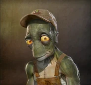 Concept render of Alf as seen in Oddworld: Soustorm