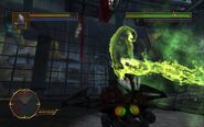 A Gloktigi using its occult powers to shift into a ghostly form