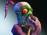 Munch's Oddysee Abe render