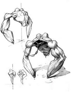 Concept Art depicting the Kinto slaves.