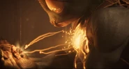 Abe's Quarma during the good ending