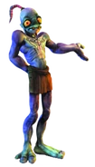 Munch's Oddysee Abe render