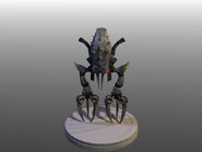 A model of an armored Gloktigi.