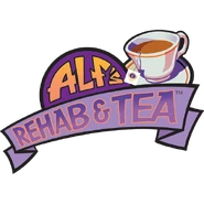 The logo for Al's Rehab & Tea.