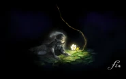 The new endcard from Leifthrasir showing Ingway resting at the World Tree's roots.