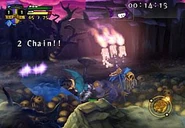 Cornelius battling through the depths of the Netherworld.