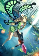 Mercedes Flying through the Swamp of Elrit Forest