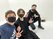 Ryusay with K'suke and Haku