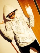 K'suke's personalized hoodie