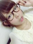 Satsuki with glasses