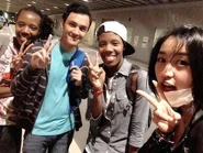 With Mica and Mii from Dancing Dolls