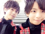 Twitter3e7590b.jpg (135 KB) Shirofuku with Aoi in their Wonder Dream outfits