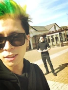 Nyantaro green hair.jpg (61 KB) Nyantaro with green hair
