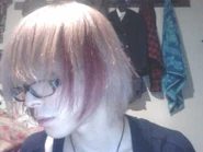 Nyantaro with glasses.jpg (35 KB) Nyantaro wearing glasses