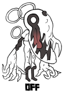 A transparent of the Batter (monstrous form) by Mortis Ghost.