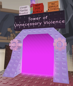 Tower of Unnecessary Violence | Anothers Towers of Stupidity