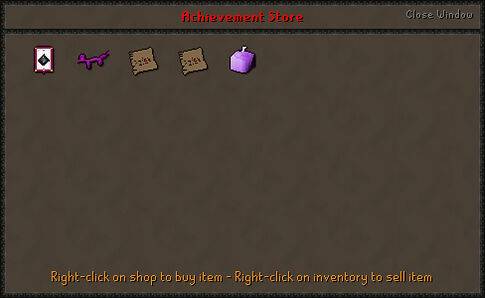 Achievement Shop