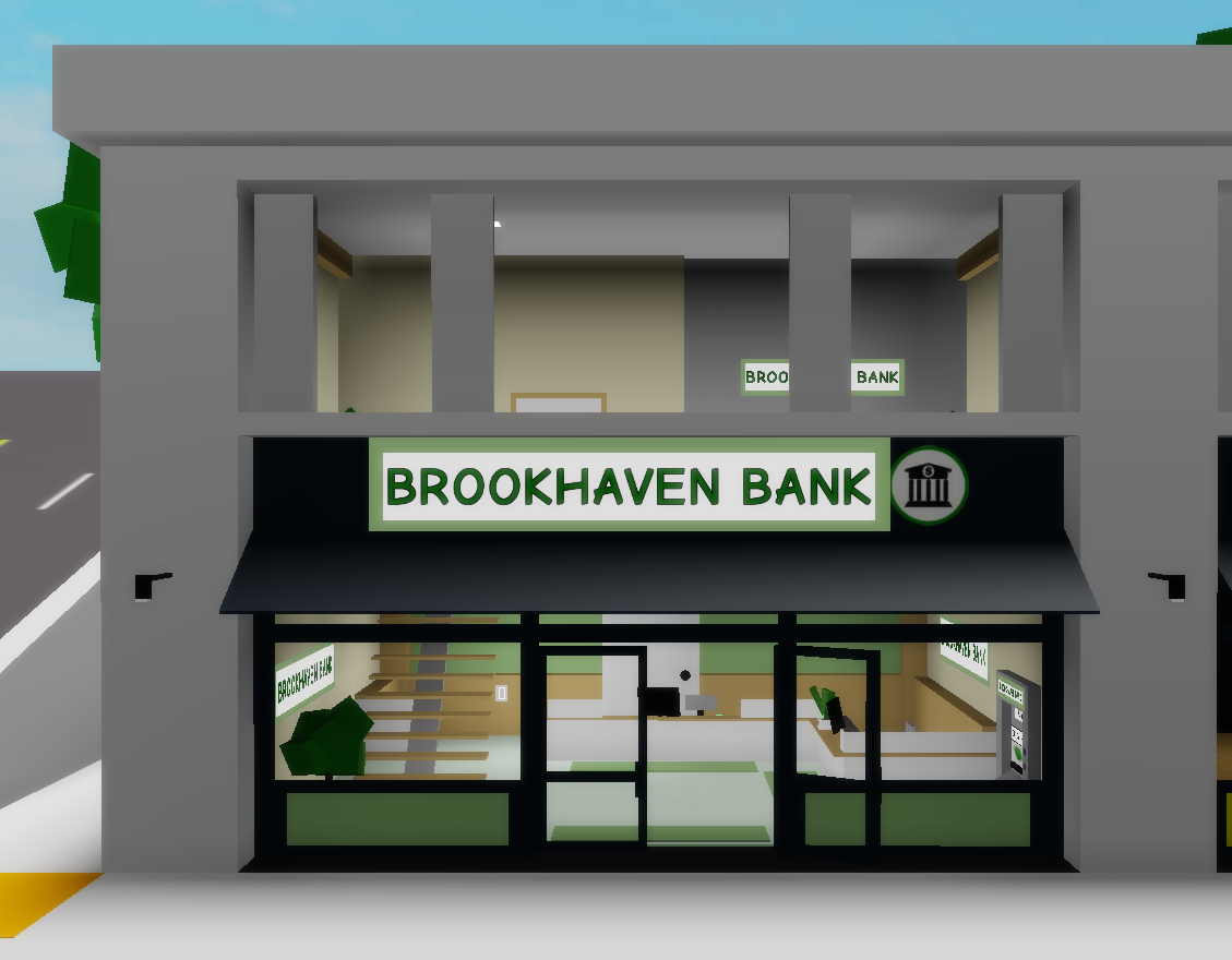 Roblox Brookhaven: Banco e Segurança (Idade Mínima Recomendada: 8