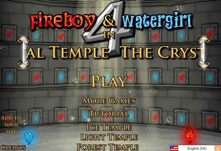 Fireboy and Watergirl 4 Crystal Temple - Jogos friv 2