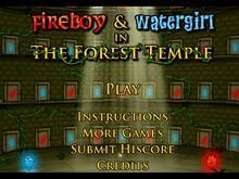 Fireboy & Watergirl 2: In The Light Temple, Official Fireboy & Watergirl  Wiki