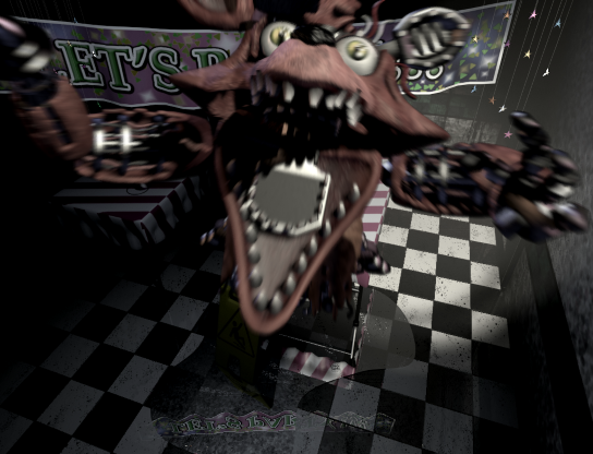 Withered Foxy (FNaFb2 boss), FNAFB Official Wikia