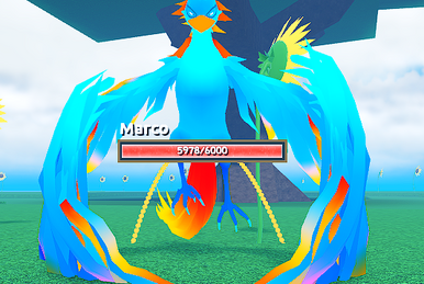 I Became MARCO THE PHOENIX Using The New PHOENIX Fruit In Fruit  Battlegrounds 
