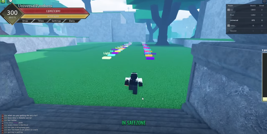 Blox fruit tester - Roblox