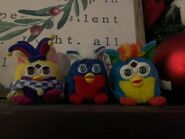 Jester, Chicago Cubs and Kid Cuisine Furby Buddies