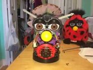 Autumn Furby freezing upon completing its wake up dance