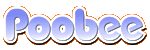 Poobee's logo (taken from a Japanese website, from which Poobee's could be ordered)