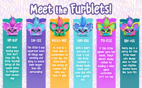 Furby Furblets, Official Furby Wiki