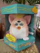English Peachy Furby Baby