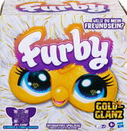 German Gold Glam Hey Furby