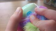 Part of a DJ Furblet's mechanism that allows it to be stretched